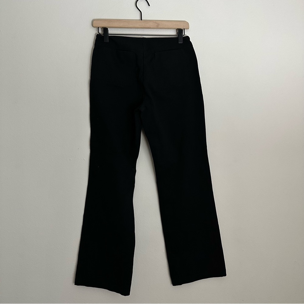 EILEEN FISHER petite black straight leg dress pant - Picture 4 of 7